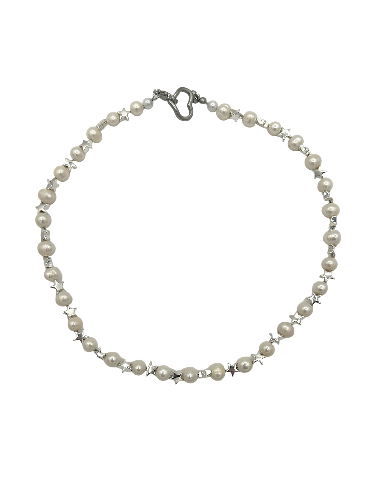 Starboy necklace — real Tahitian pearls with star details — XXBYJAXX