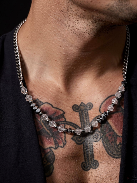 The Silver Mullet — adjustable stainless steel chain — XXBYJAXX