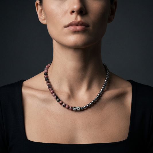 Red Rock Half & Half worn on model — female