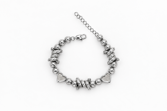 Barbed Hearts Bracelet