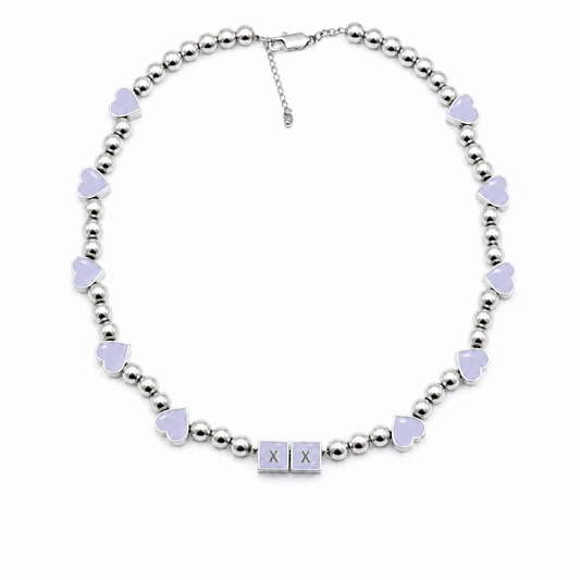 Lavender hearts