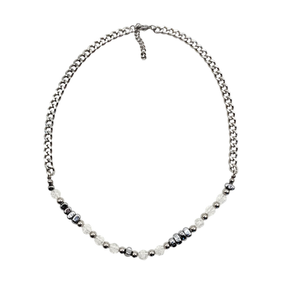 The Silver Mullet — adjustable stainless steel chain — XXBYJAXX