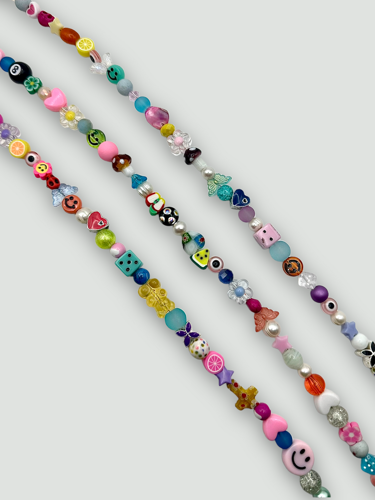 IDK one-of-a-kind beaded rave necklace — XXBYJAXX