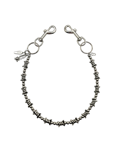 アクセサリー kensscratch wallet chain kensscratch】ボリューミーなsilver925ウォレットチェーン