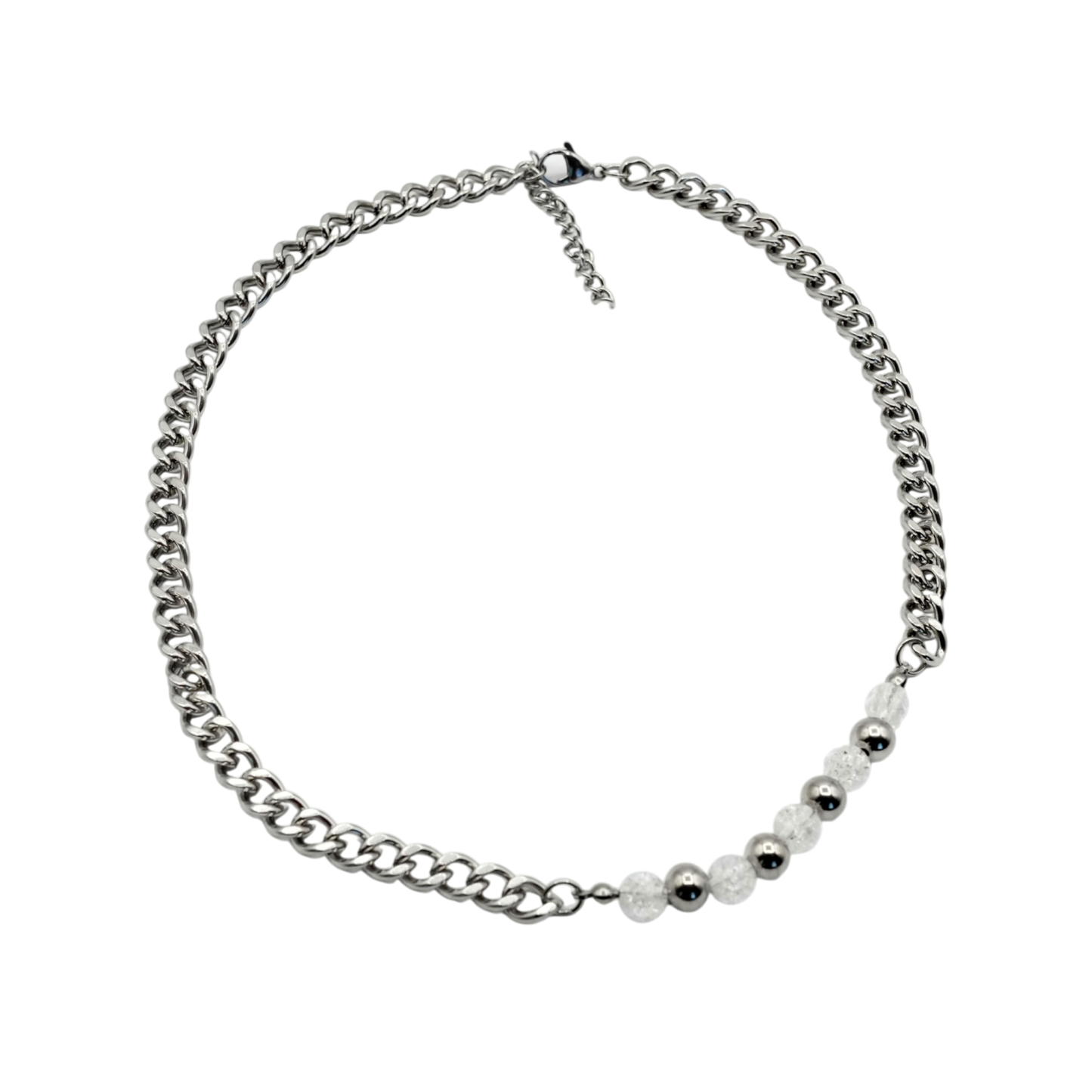 Cuban Corner — stainless steel cuban necklace — XXBYJAXX