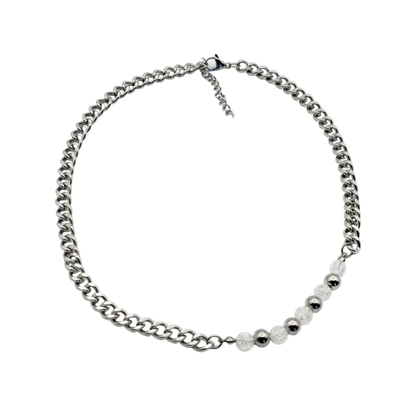 Cuban Corner — stainless steel cuban necklace — XXBYJAXX