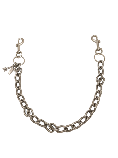 Braided stainless steel wallet chain, 26 inch — XXBYJAXX