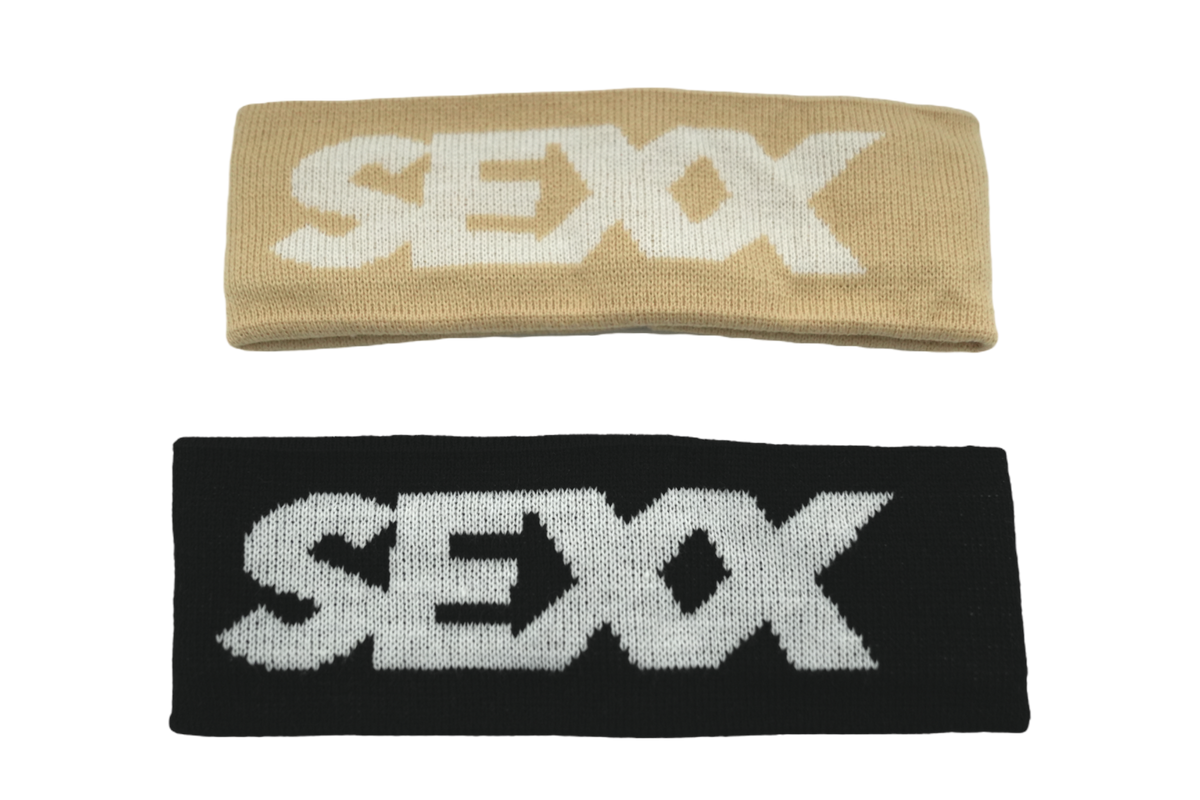 SEXX logo rave headband — XXBYJAXX