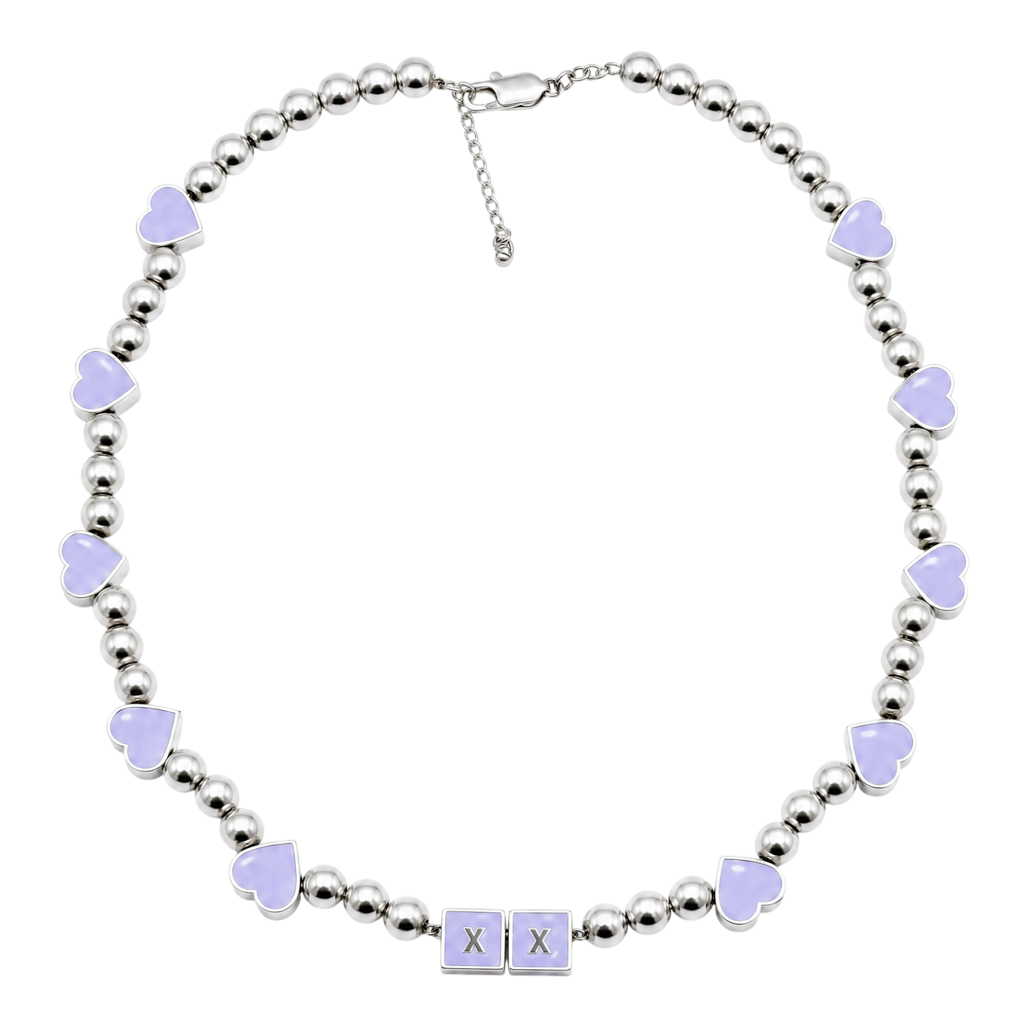 Lavender hearts