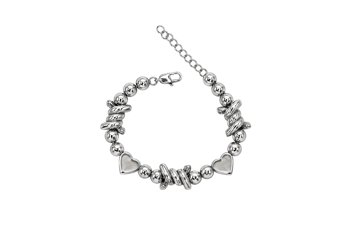Barbed Hearts Bracelet