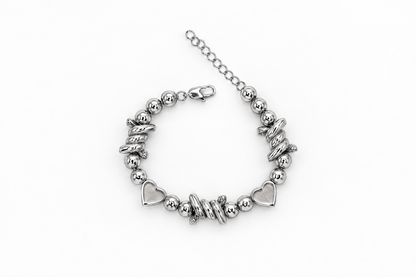 Barbed Hearts Bracelet
