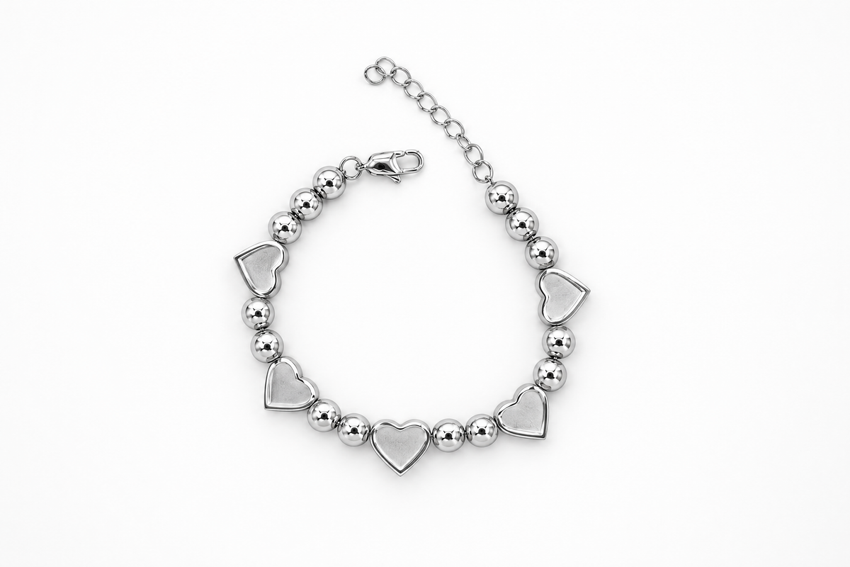 The Chrome Heart Bracelet
