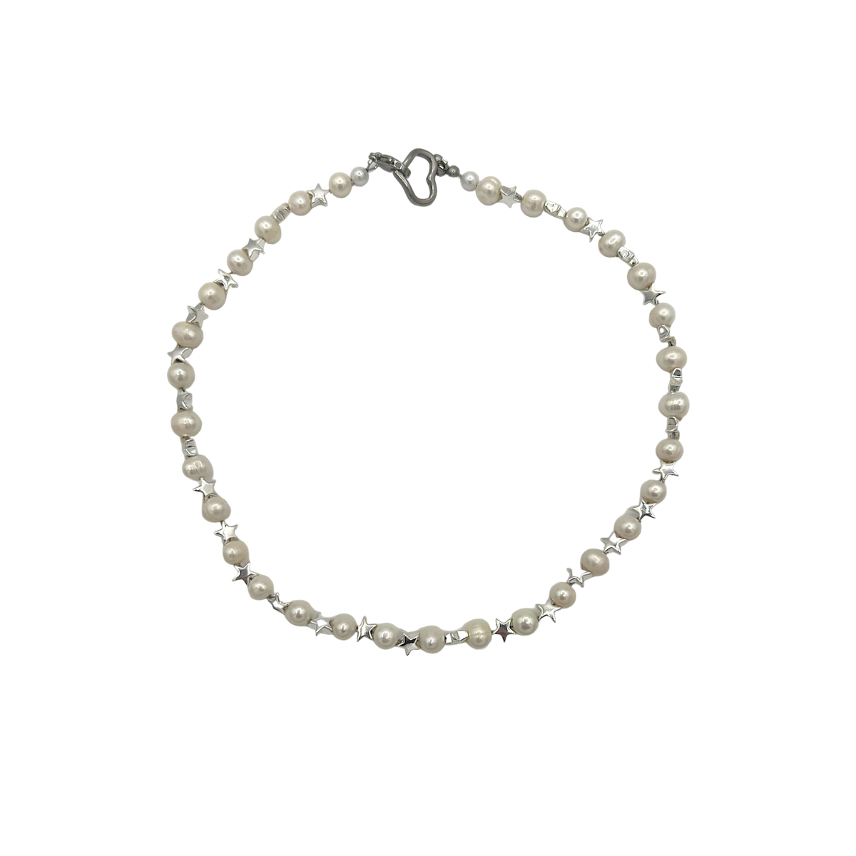 Starboy necklace — real Tahitian pearls with star details — XXBYJAXX