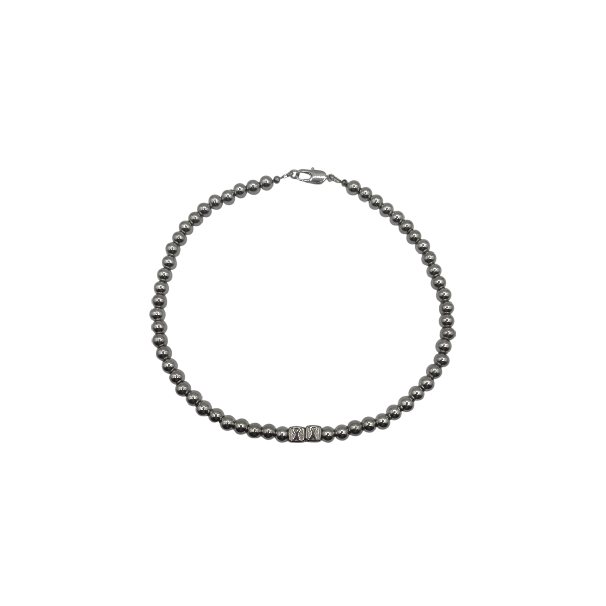 Plain Jane stainless steel beaded chain — XXBYJAXX