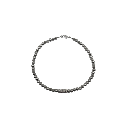 Plain Jane stainless steel beaded chain — XXBYJAXX