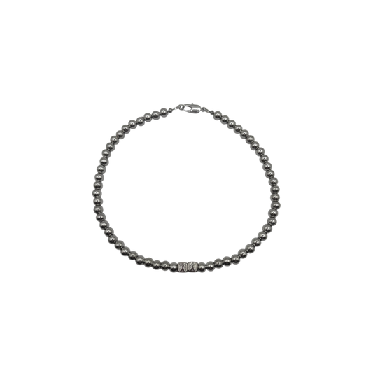 Plain Jane stainless steel beaded chain — XXBYJAXX